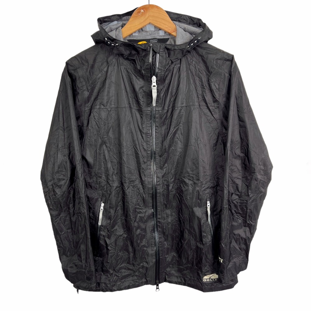GoLite Malpais Trinity 3-Layer Liteshell Black Jacket Women’s Size S